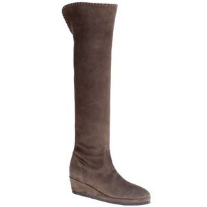 Michele Negri Firenze Suede Over the Knee Boots